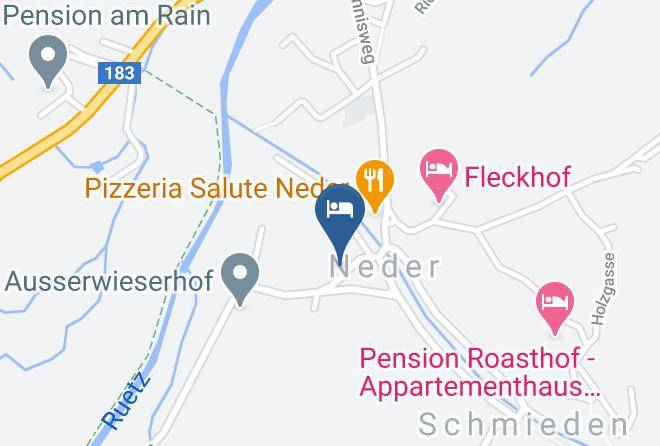 Innsbruck Land - Exklusiv Ferienwohnung Felix Maps