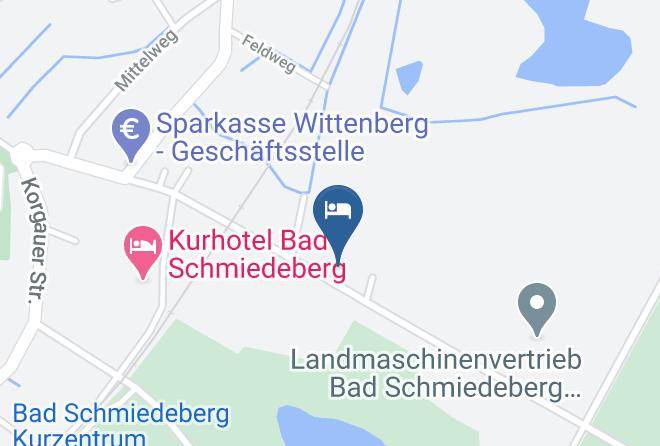 Wittenberg - Exklusive Pension Brunhilde Schuster Maps
