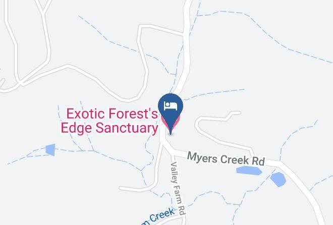Yarra Ranges - Exotic Forest's Edge Sanctuary Maps