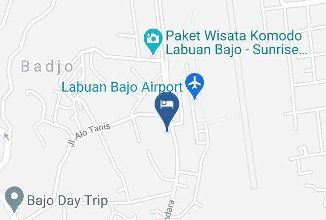 Exotic Komodo Hotel Map