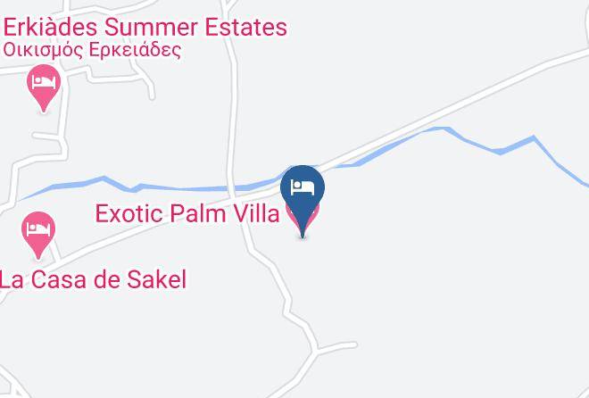 Pieria - Exotic Palm Villa Maps