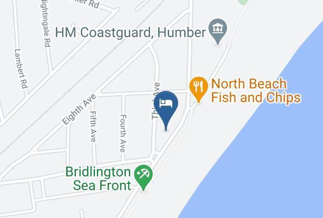 Expanse Bridlington Seafront Hotel Map