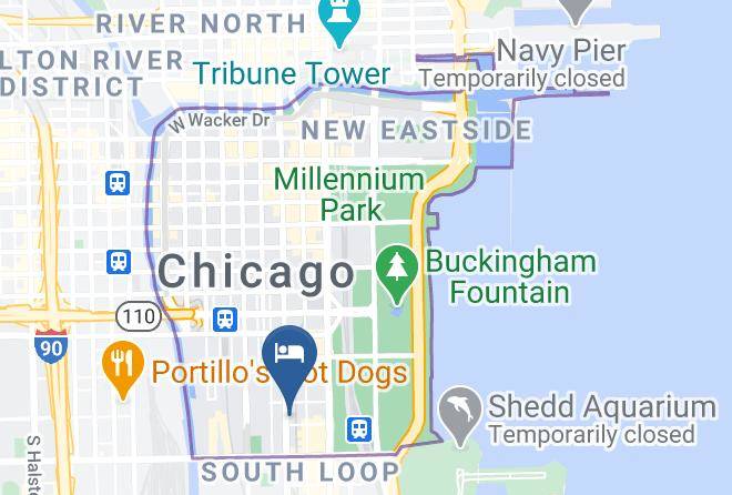 Cook - New Airy 1br With High Ceilings In South Loop Maps
