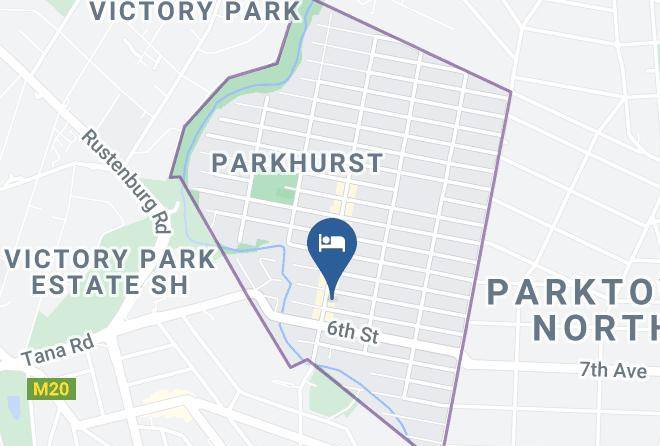City Of Johannesburg - Explorer Backpackers Maps
