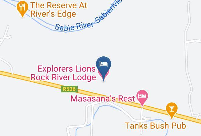 Mbombela - Explorers Lions Rock River Lodge Maps