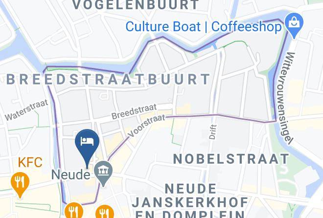 Utrecht Binnenstad - Exploris Hotel Utrecht Maps