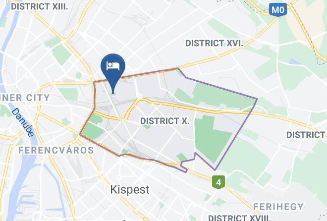 Budapest 10 Kerulet - Expo Congress Hotel Maps