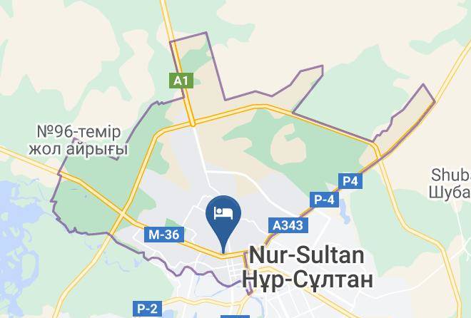 Nur Sultan - Hotel Kausar Maps