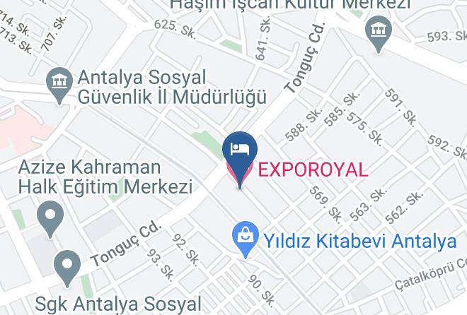 Muratpasa - Exporoyal Hotel Maps