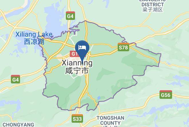 Xianning - Express Business Hotel Maps