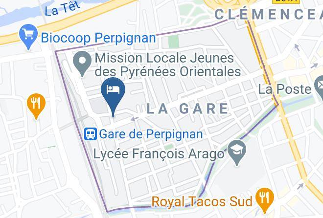 Pyrenees Orientales - Express Hotel Maps