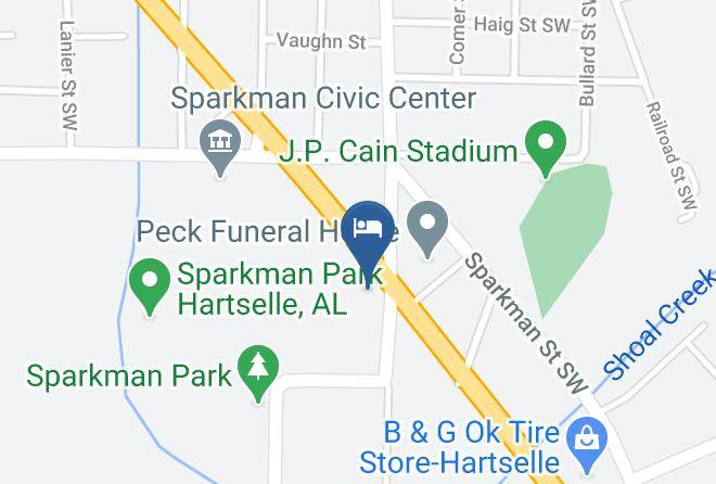Morgan - Express Inn Hartselle Maps