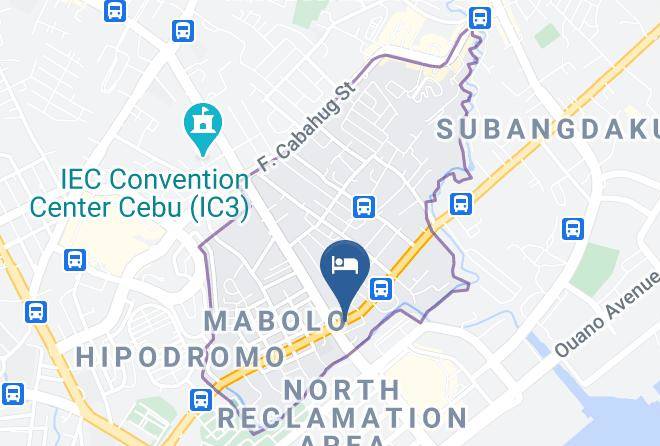 Cebu - Express Inn Mabolo Maps