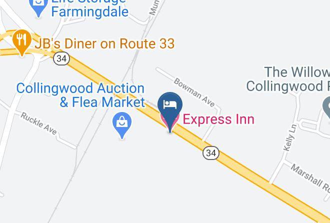 Monmouth - Express Inn Maps