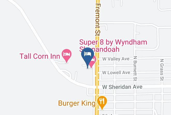 Fremont - Express Inn & Suites Maps