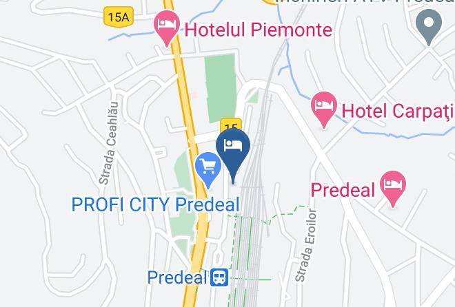 Predeal - Hotel Express Maps