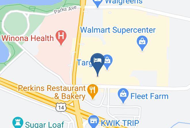 Winona - Express Suites Riverport Conference And Event Center Maps
