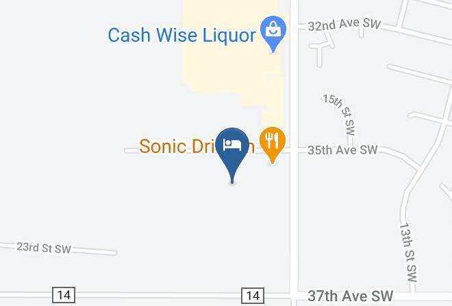 Ward - Expressway Suites Minot Maps