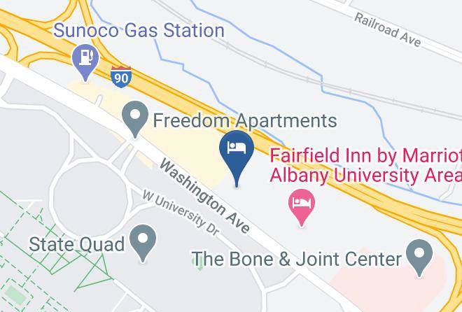 Albany - Extended Stay America Albany Suny Maps