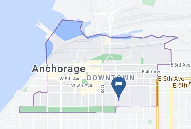 Anchorage Borough - Extended Stay America Anchorage Downtown Maps