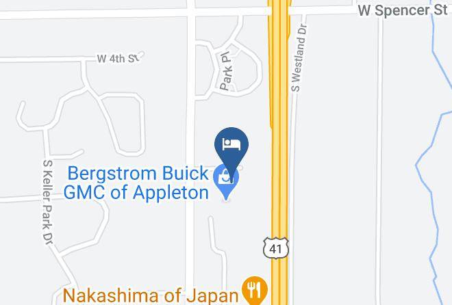 Outagamie - Extended Stay America Appleton Fox Cities Maps