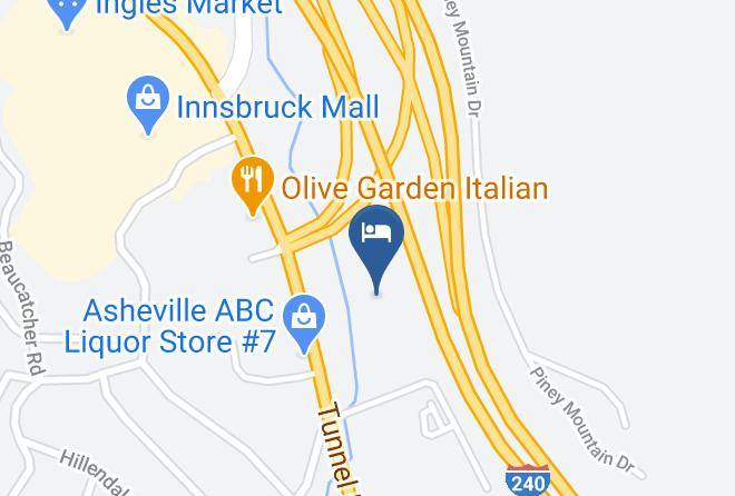 Buncombe - Extended Stay America Asheville Tunnel Rd Maps