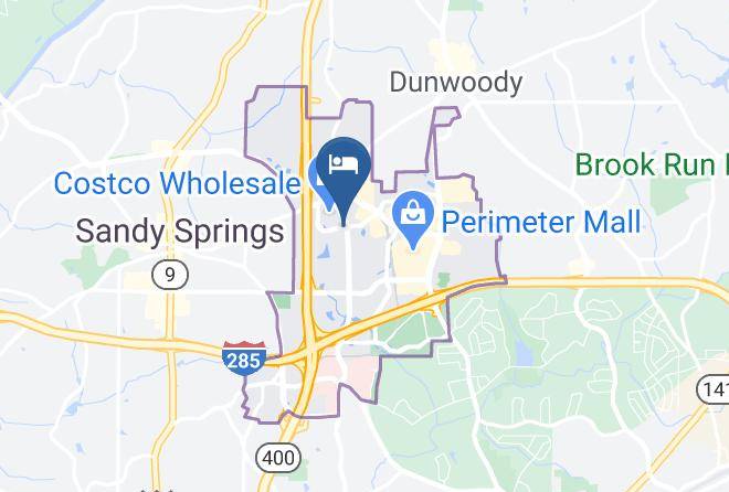 Extended Stay America Atlanta Perimeter Peachtree Dunwoody Map