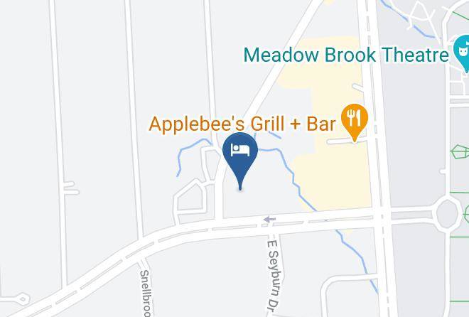 Oakland County Central City - Extended Stay America Auburn Hills University Drive Maps