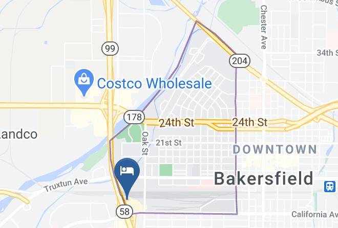 Kern - Extended Stay America Bakersfield California Avenue Maps