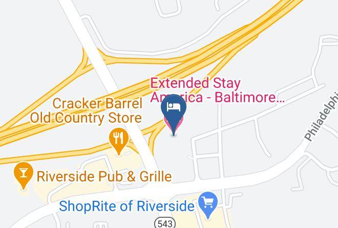 Harford - Extended Stay America Baltimore Bel Air Aberdeen Maps