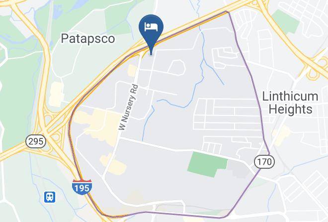 Anne Arundel - Extended Stay America Baltimore Bwi Airport Aero Dr Maps