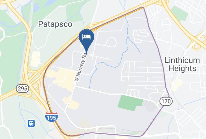 Anne Arundel - Extended Stay America Baltimore Bwl Airport International Dr Maps