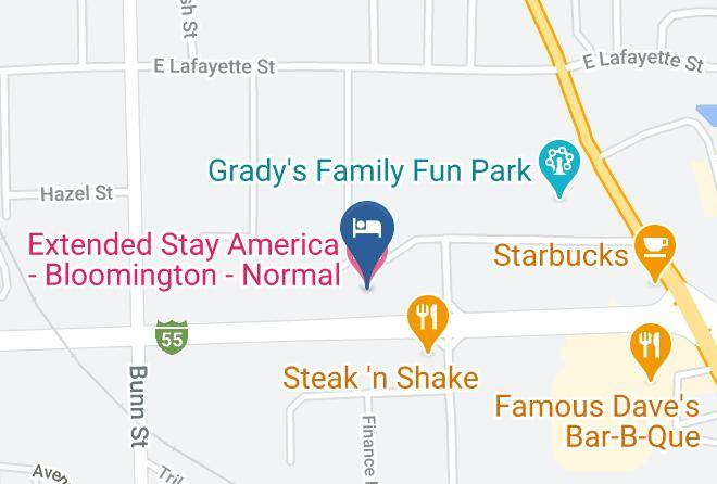 Mclean - Extended Stay America Bloomington Normal Maps