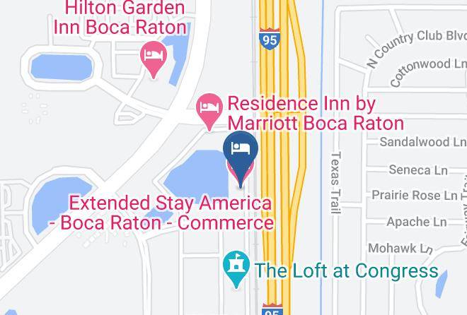 Palm Beach - Extended Stay America Boca Raton Commerce Maps