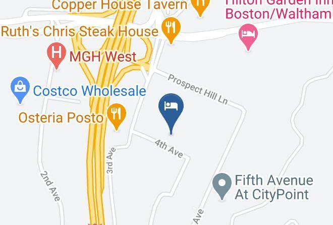Middlesex - Extended Stay America Boston Waltham 32 4th Ave Maps
