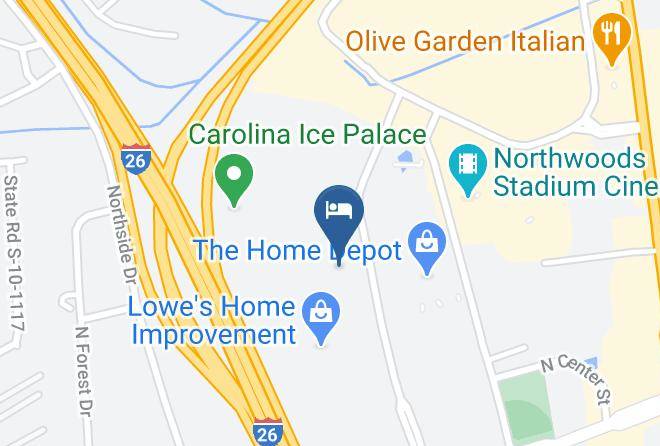 Charleston - Extended Stay America Charleston Northwoods Blvd Maps