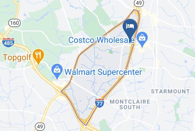 Mecklenburg - Extended Stay America Charlotte Tyvola Rd Maps
