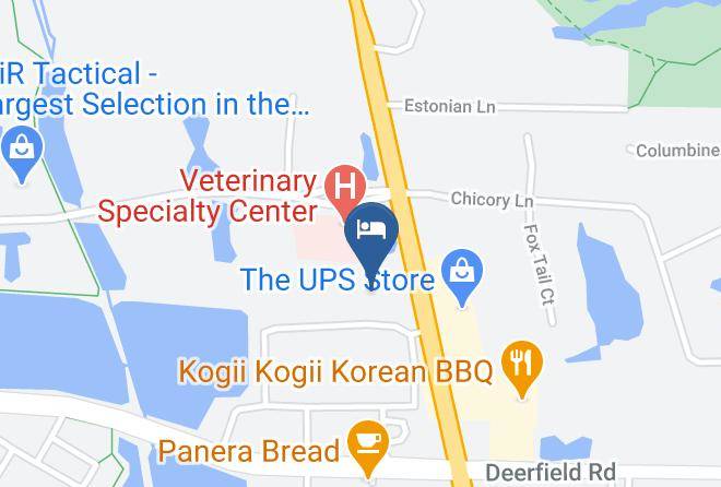 Lake - Extended Stay America Chicago Buffalo Grove Deerfield Maps
