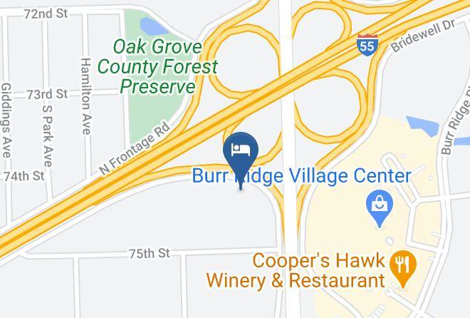 Dupage - Extended Stay America Chicago Burr Ridge Maps