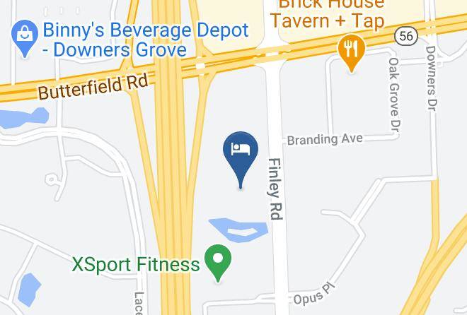Dupage - Extended Stay America Chicago Downers Grove Maps