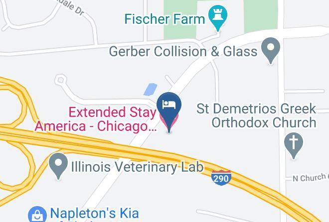 Dupage - Extended Stay America Chicago Elmhurst O'hare Maps