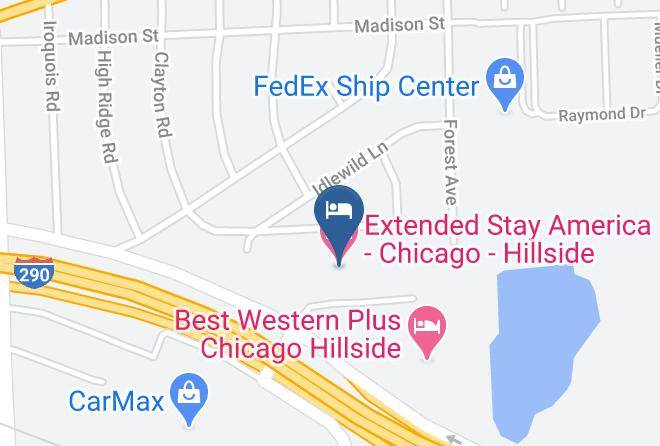 Cook - Extended Stay America Chicago Hillside Maps