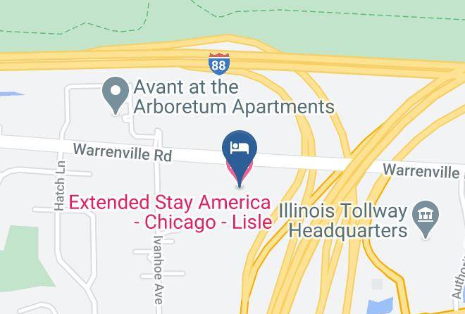 Dupage - Extended Stay America Chicago Lisle Maps