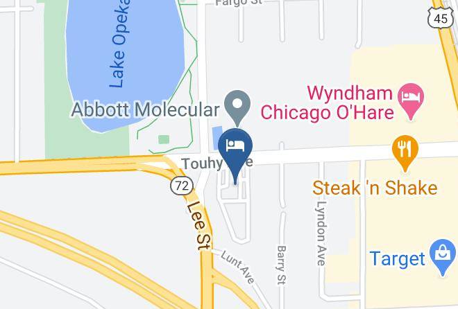 Cook - Extended Stay America Chicago O'hare South Maps