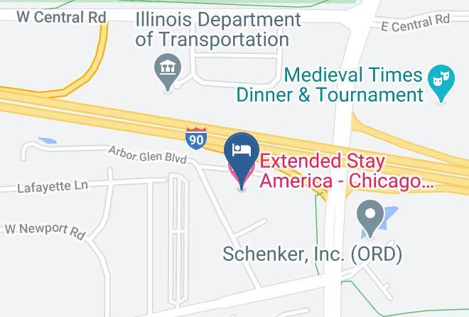 Cook - Extended Stay America Chicago Schaumburg I 90 Maps