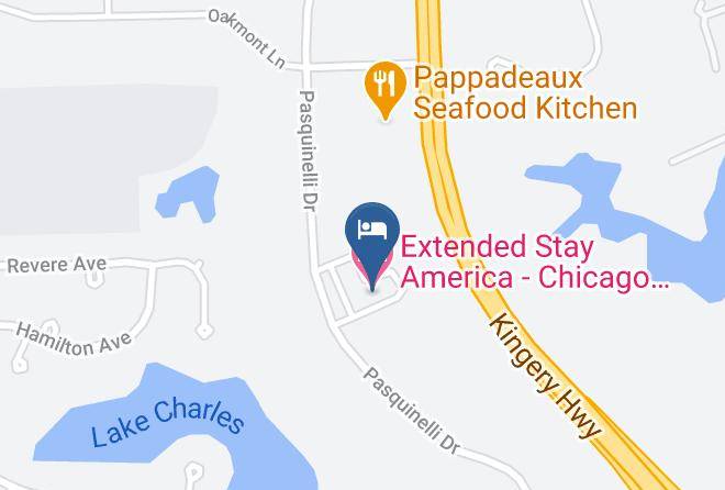Dupage - Extended Stay America Chicago Westmont Oak Brook Maps