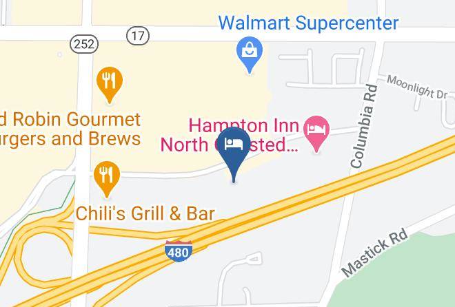 Cuyahoga - Extended Stay America Cleveland Airport North Olmsted Maps