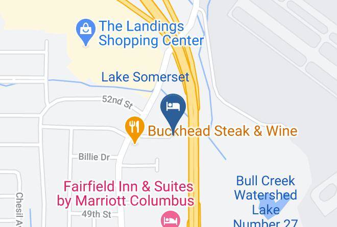 Muscogee - Extended Stay America Columbus Airport Maps