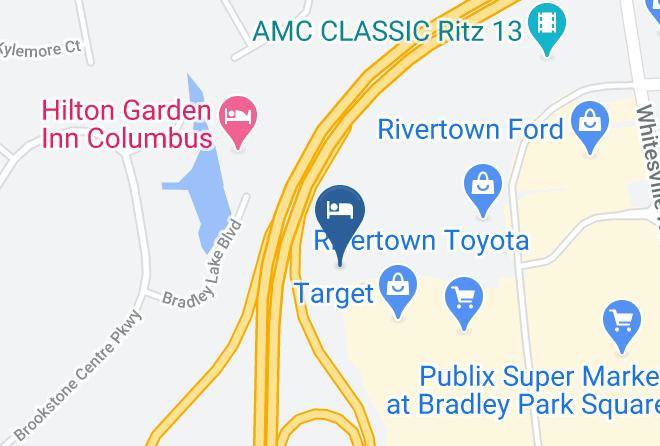 Muscogee - Extended Stay America Columbus Bradley Park Maps