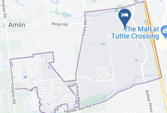Franklin - Extended Stay America Columbus Tuttle Maps